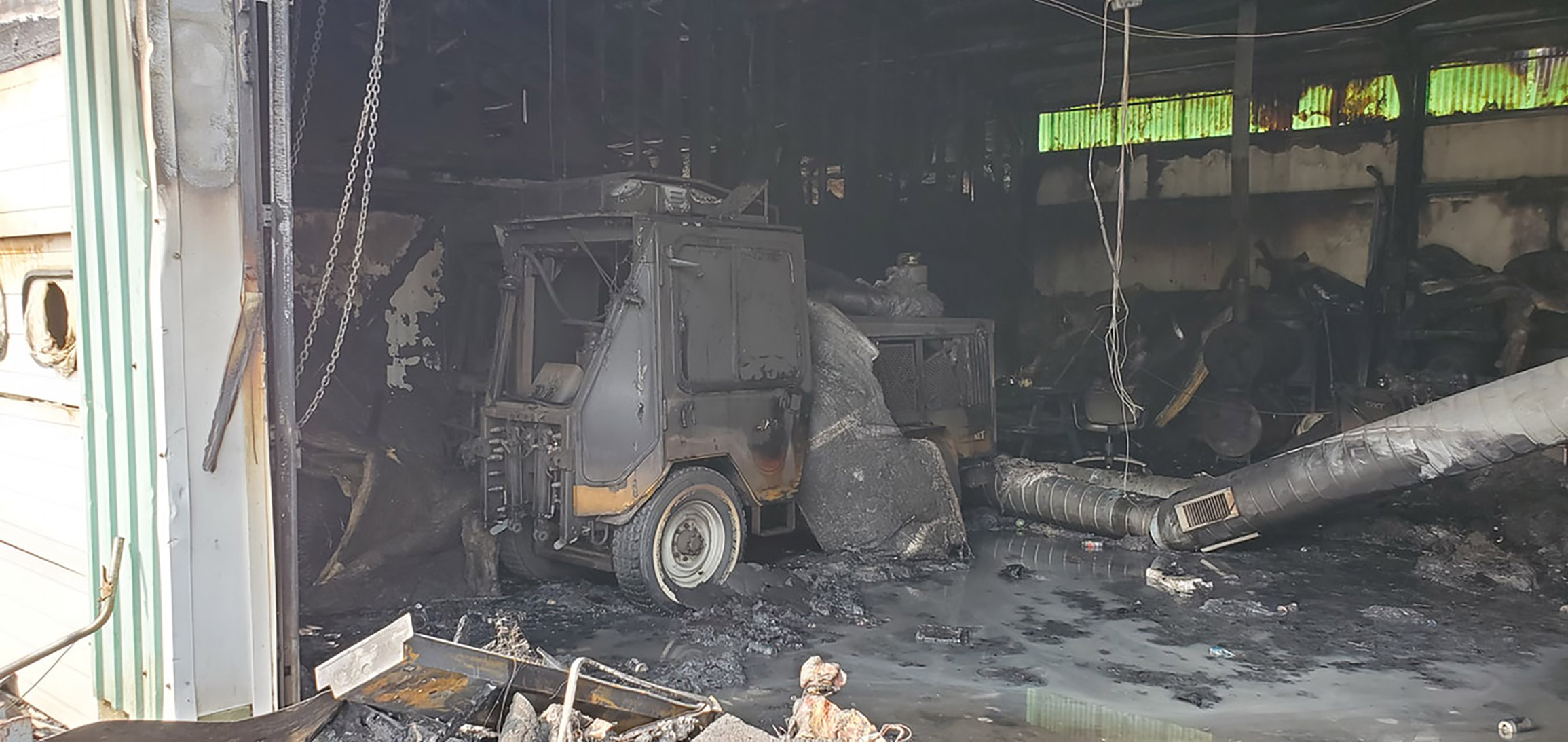 Fire Destroys Celoron Highway Dept. Building News, Sports, Jobs